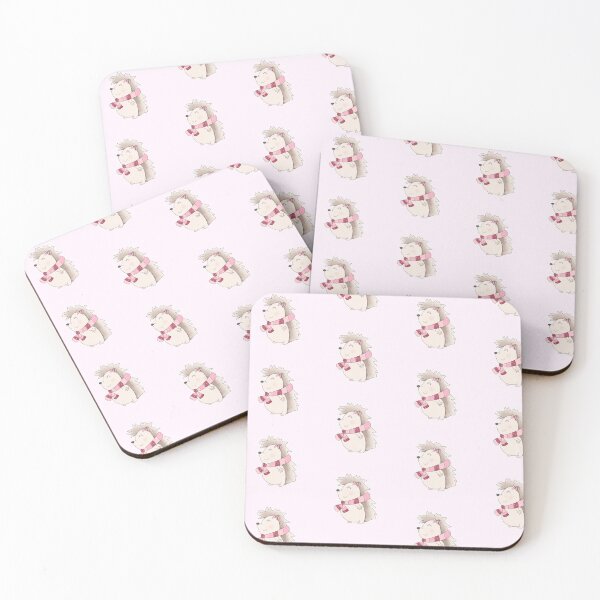 Item preview, Lil’ Valentine Hedgehog Girl Pink designed and sold by arterburnandco.