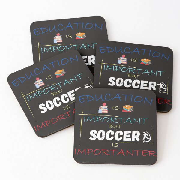 Item preview, Education is important but Soccer is importanter designed and sold by Cheffsspecials.