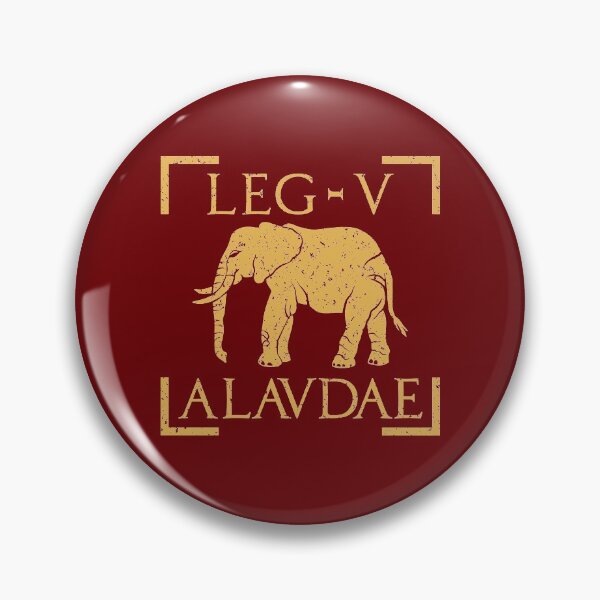 Item preview, Legio V Alaudae Elephant Emblem Roman Legion designed and sold by zeno27.