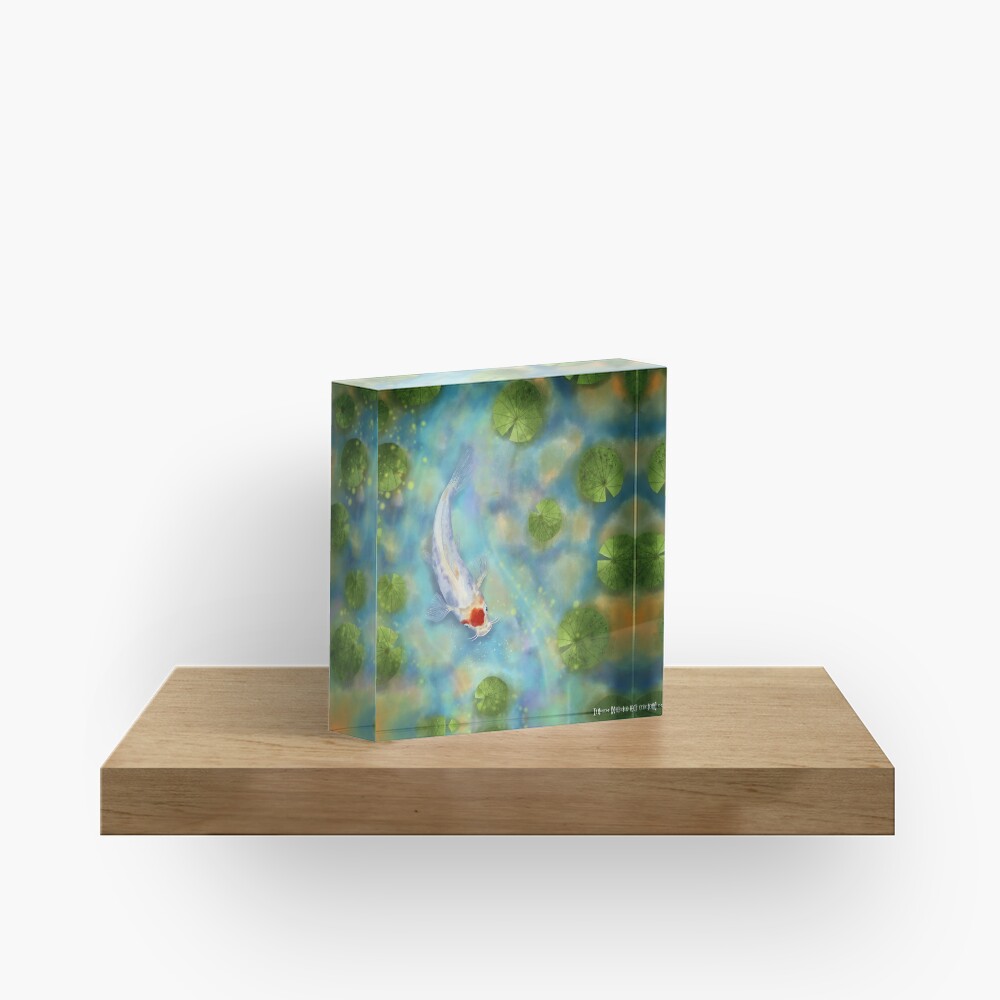 Koi Carp 1 Acrylic Block