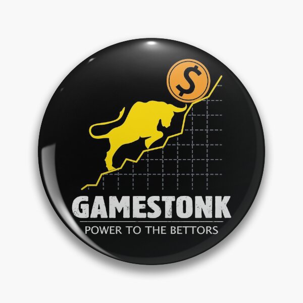 Item preview, GameStonk Power to the Bettors - Wall Street Investor and Trader Stock Market Bets - Funny Wall Street Memes Vintage Design designed and sold by WG-Factory.