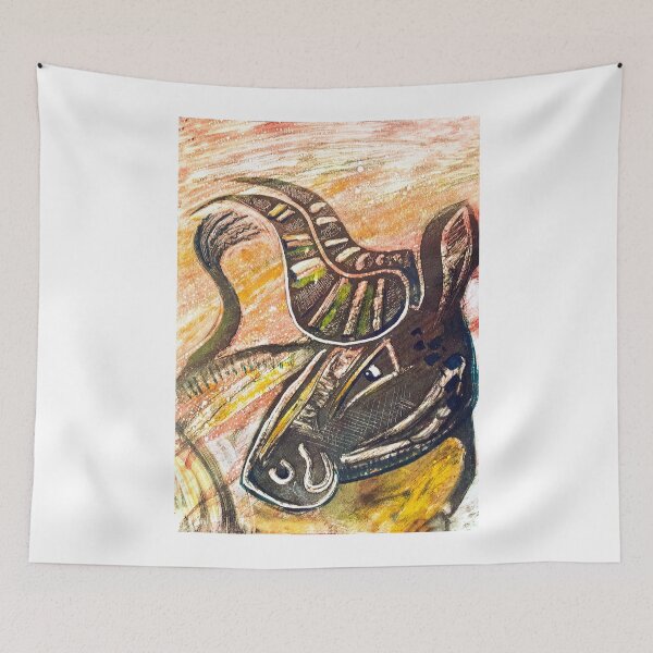 Item preview, bull portrait designed and sold by VicaVeresk.