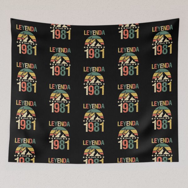 Item preview, Leyenda Desde 1981 | Nacido en 1981 40 Años Cumpleaños Regalo de 40 Años designed and sold by InkItStudio.