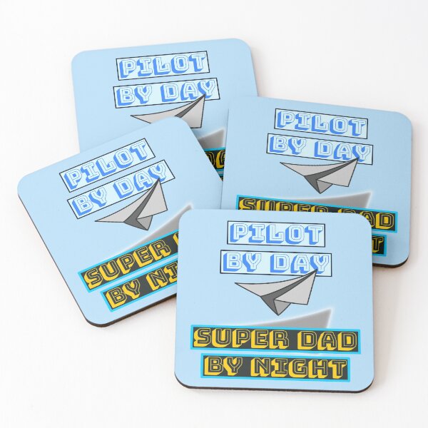 Item preview, Pilot By Day Super Dad by Night designed and sold by Ngaiseot.