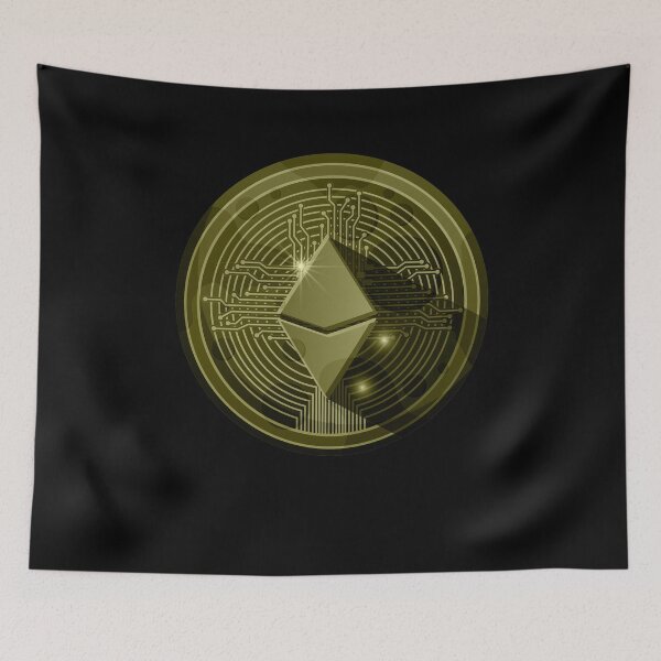 Item preview, Ethereum ETH Moon Shield Crypto HODL Blockchain To The Moon designed and sold by trendo.