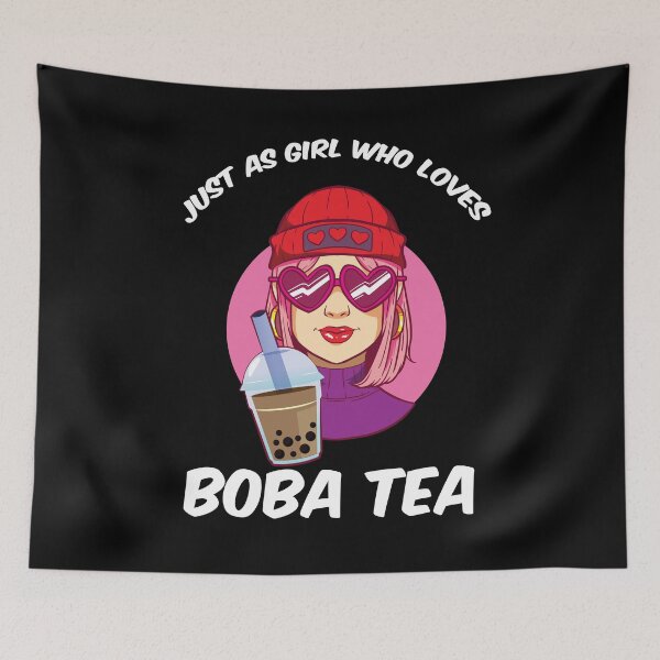 Item preview, Bubble Tea Gift for a Women Just A Girl who Loves Boba Tea  designed and sold by Rzelemenz.