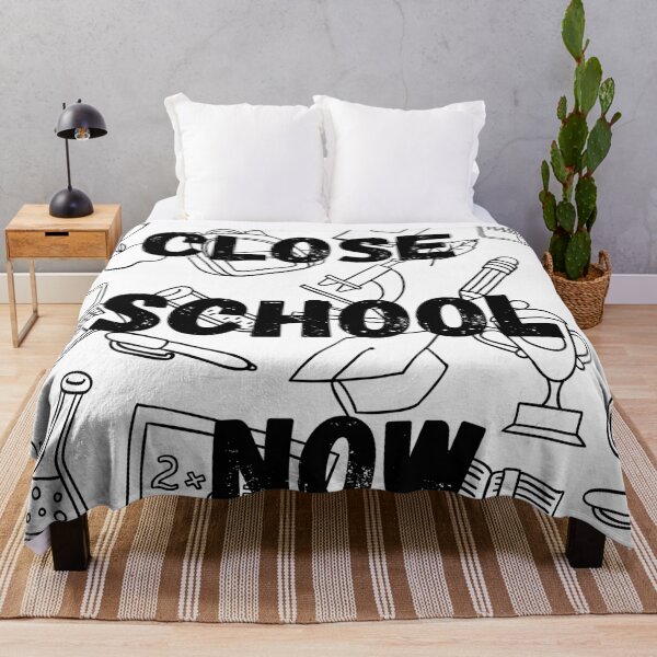 Item preview, Close school now designed and sold by HasnaanMohsin.