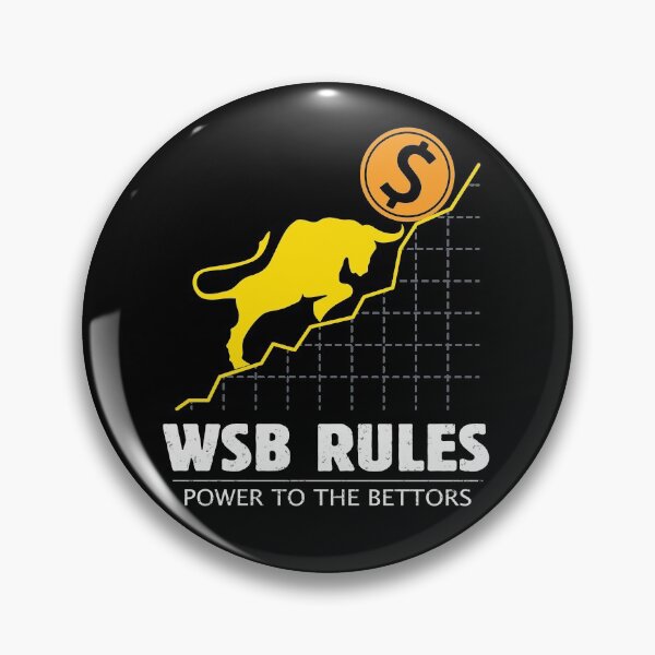Item preview, WSB Rules - Power to the Bettor - Wall Street Investor and Trader Stock Market Bets - Funny Wall Street Memes Vintage Design designed and sold by WG-Factory.