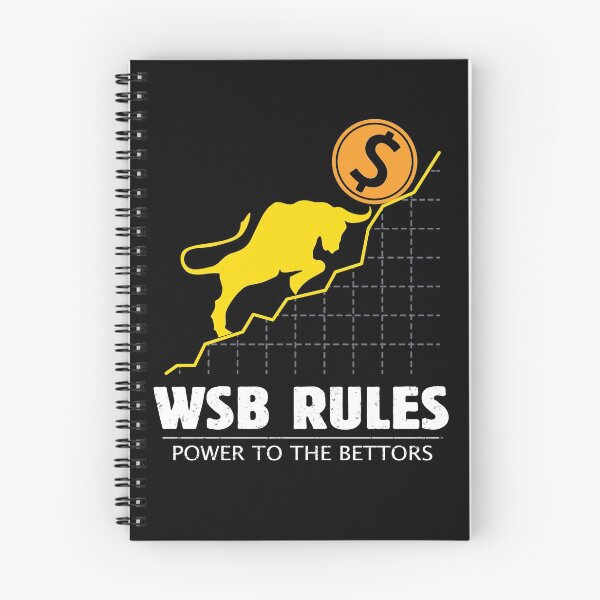 Item preview, WSB Rules - Power to the Bettor - Wall Street Investor and Trader Stock Market Bets - Funny Wall Street Memes Vintage Design designed and sold by WG-Factory.