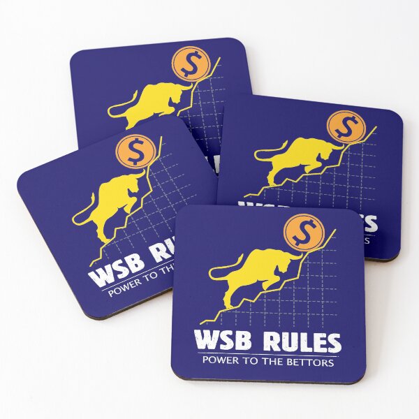 Item preview, WSB Rules - Power to the Bettor - Wall Street Investor and Trader Stock Market Bets - Funny Wall Street Memes Vintage Design designed and sold by WG-Factory.
