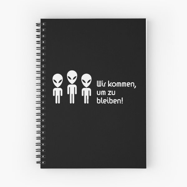 Item preview, We are coming to stay! (Science Fiction Alien / White) designed and sold by Roderix.