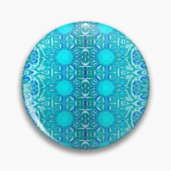 Item preview, Snowflake Victorian Blue Flower Pattern "B-Bloom Blue" designed and sold by bryansteward.