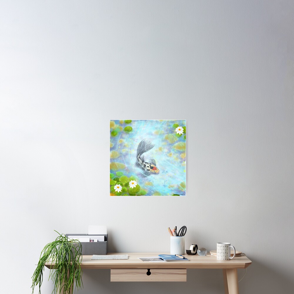 Koi Carp 2 Poster
