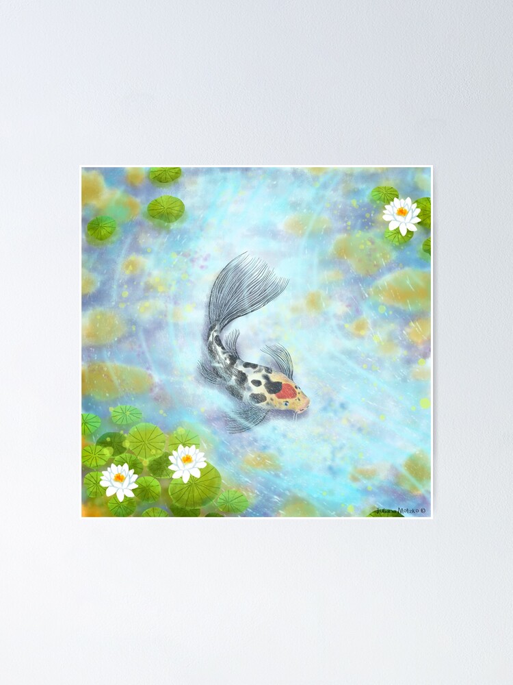 Alternate view of Koi Carp 2 Poster