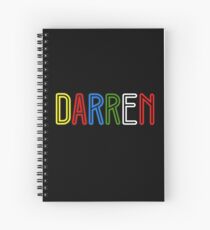 Darren - Your Personalised Products Spiral Notebook