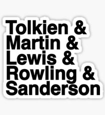 Best Fantasy Authors Sticker