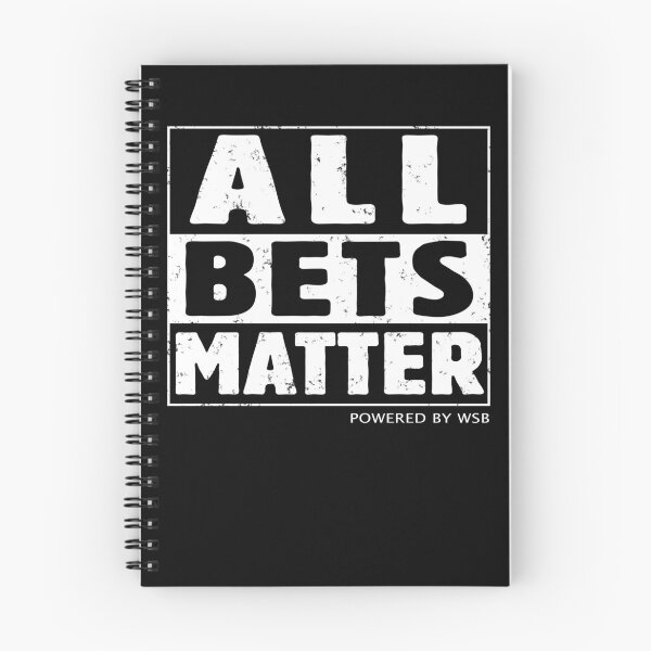 Item preview, All Bets Matter - Powered by WSB - Wall Street Investor and Trader Stock Market Bets - Funny Wall Street Memes Vintage Design designed and sold by WG-Factory.