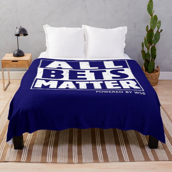 Item preview, All Bets Matter - Powered by WSB - Wall Street Investor and Trader Stock Market Bets - Funny Wall Street Memes Vintage Design designed and sold by WG-Factory.