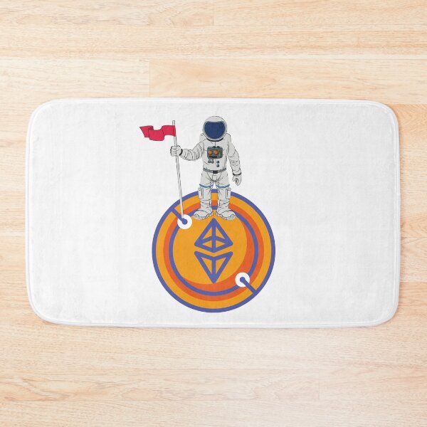 Item preview, Ethereum ETH Astronaut Moon Cryptocurrency HODL Blockchain designed and sold by trendo.
