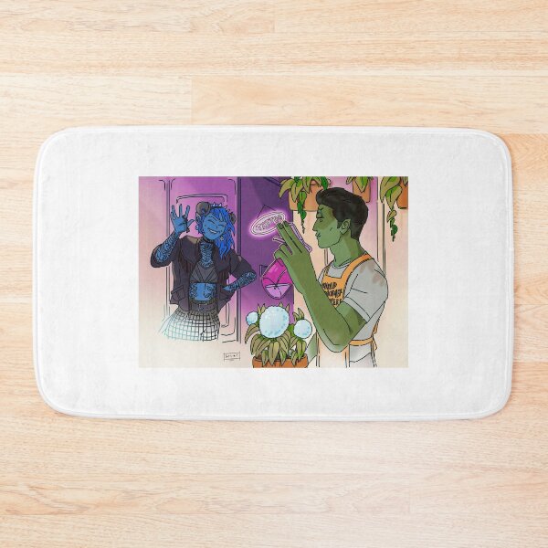 Item preview, Fjorester florist/ tattoo parlour au designed and sold by Lorn Art.