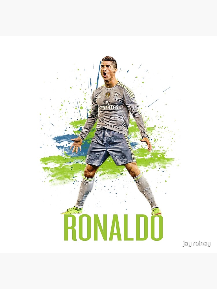 Discover Cristiano Ronaldo 'CR7' Premium Matte Vertical Poster