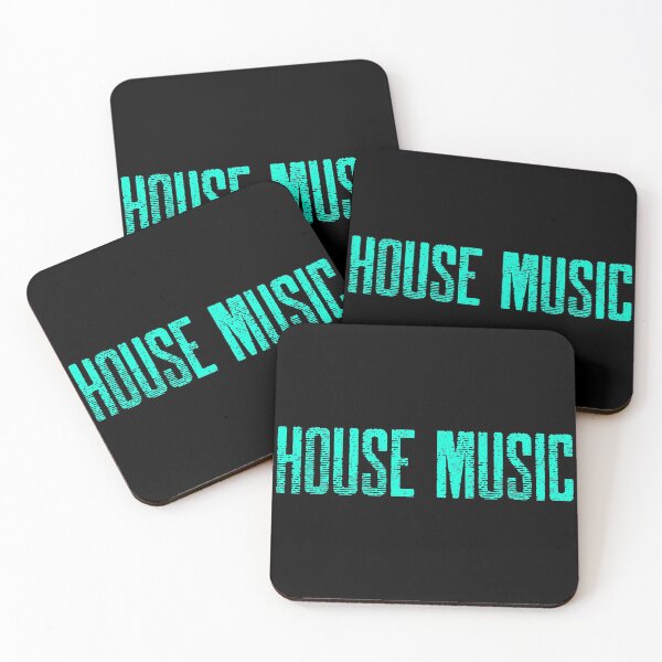 Item preview, House Music Teal designed and sold by Six Deers.