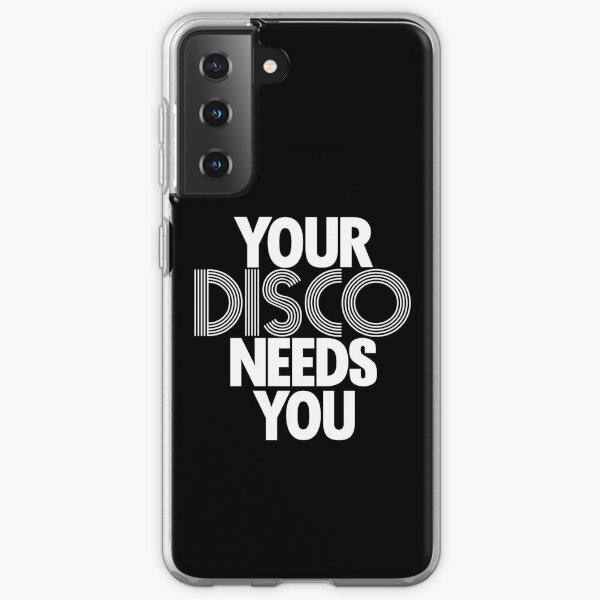 Kylie Minogue - Your Disco Needs You (white text) Samsung Galaxy Soft Case