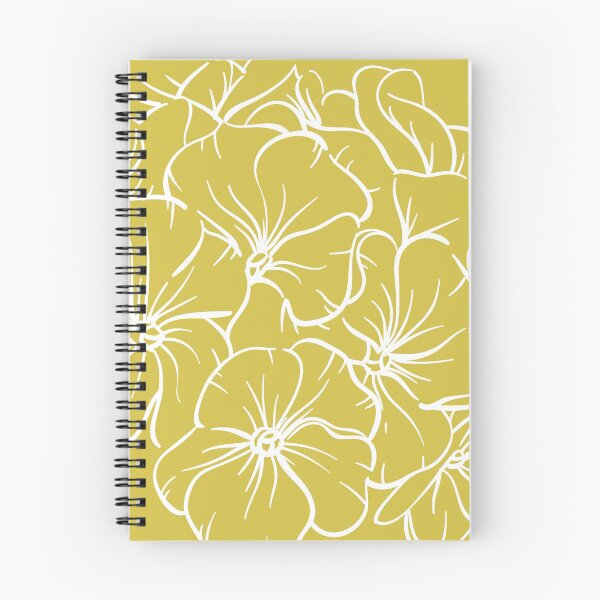 Item preview, Yellow Floral Flower Pattern designed and sold by NelBo.