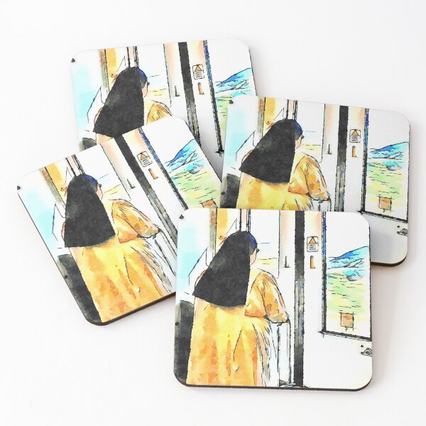 Item preview, Istituto Emiliani: nun in the train designed and sold by Giuseppe Cocco.