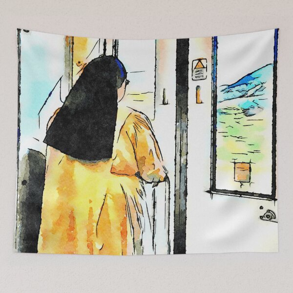 Item preview, Istituto Emiliani: nun in the train designed and sold by Giuseppe Cocco.