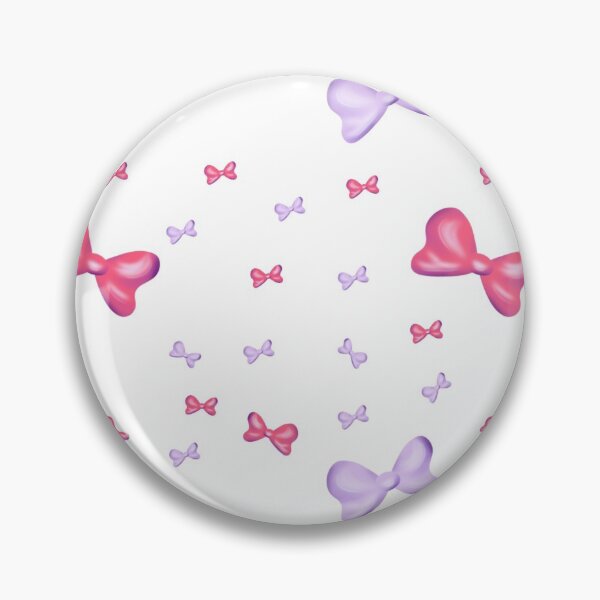 Item preview, Bow pattern | Violet & Pink  designed and sold by Missing In Art.
