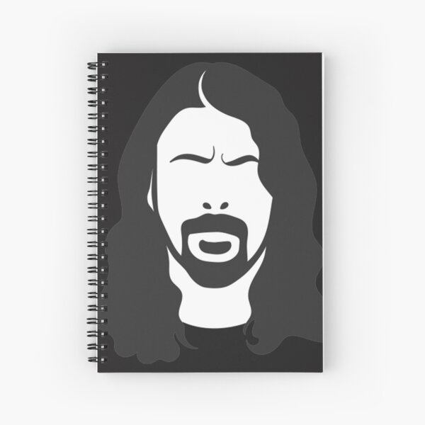 Dave Grohl I lovd dave grohl Spiral Notebook