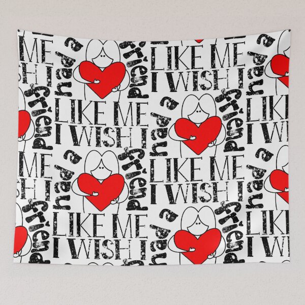 Item preview, I Wish I Had a Friend Like Me Female designed and sold by thecraftace.