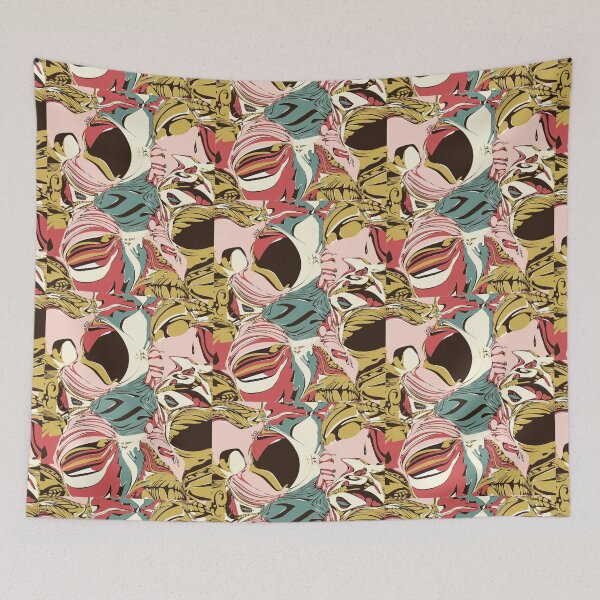 Item preview, Collapsing paints psychedelic art designed and sold by jullyanafresan.