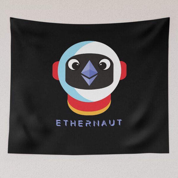 Item preview, Ethereum ETH Astronaut Ethernaut Moon Helmet Crypto HODL designed and sold by trendo.