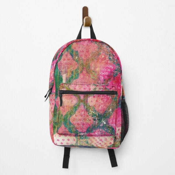 Item preview, "Magenta Morocco" Gel Print Painting designed and sold by peonypours.