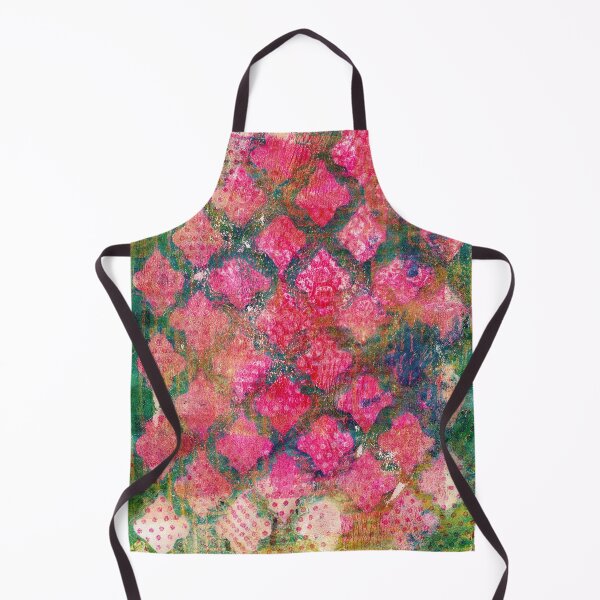 Item preview, "Magenta Morocco" Gel Print Painting designed and sold by peonypours.