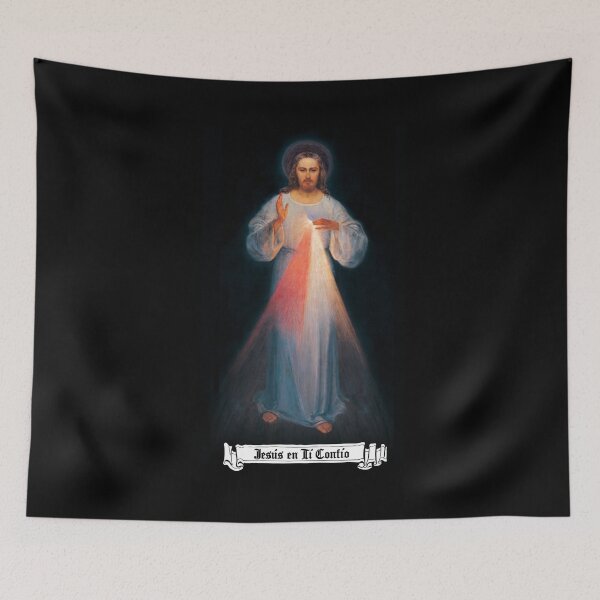 Item preview, Imagen de la Divina Misericordia,  JESÚS EN TÍ CONFÍO regalos católicos y cristianos,  designed and sold by St Joseph Art.