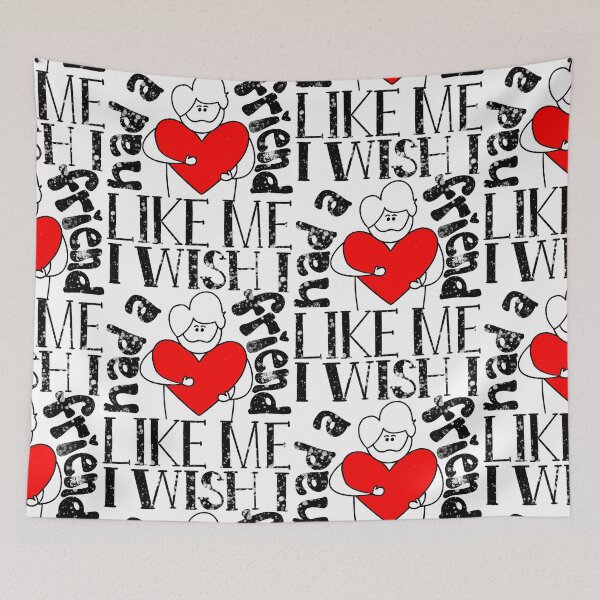 Item preview, I Wish I Had a Friend Like Me Male designed and sold by thecraftace.