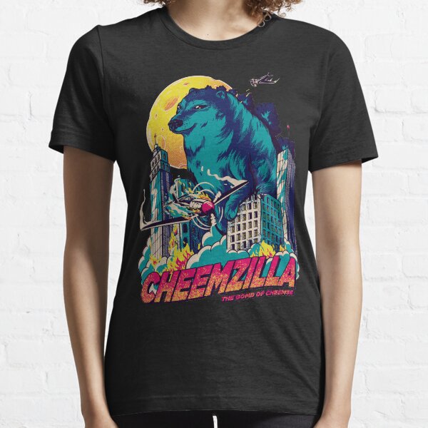 Cheemzilla - El dios de Cheemse | Azul | Kaiju Shiba Inu Doggo Dank Memes | Dogezilla Doge Dogzilla | Bonk Dorime | Mucho Wow | Mochila | Cheese Moon | Cheemsburbism Camiseta esencial