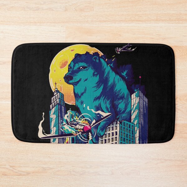 Item preview, Cheemzilla - The Gomd of Cheemse | Blue | Kaiju Shiba Inu Doggo Wacky and Uncharacteristic Ironic Dank Memes | Dogezilla Doge Dogzilla | Bonk Dorime | Much Wow | Kaijuism | Cheese Moon | Cheemsburbism designed and sold by Any Color Designs.