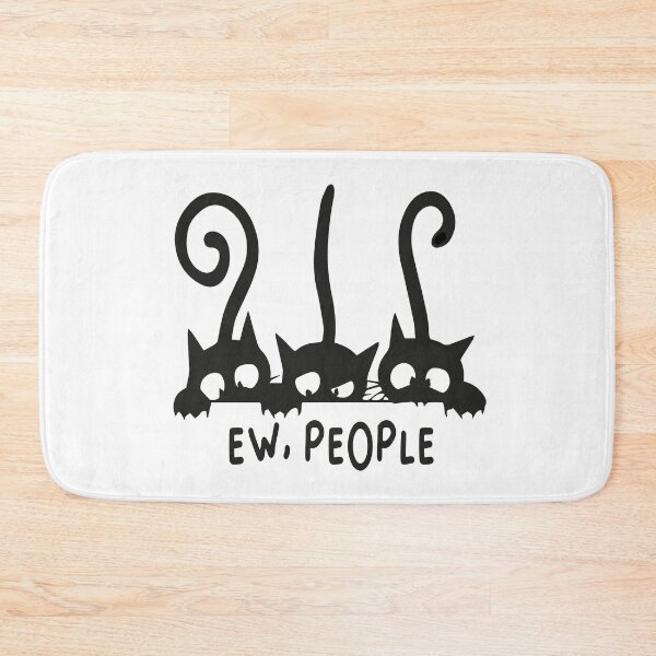 Item preview, Ew people Cat t-shirt shirt crazy cats lady cat love animal women gift graphic slogan black cat designed and sold by BUniqueBSpecial.