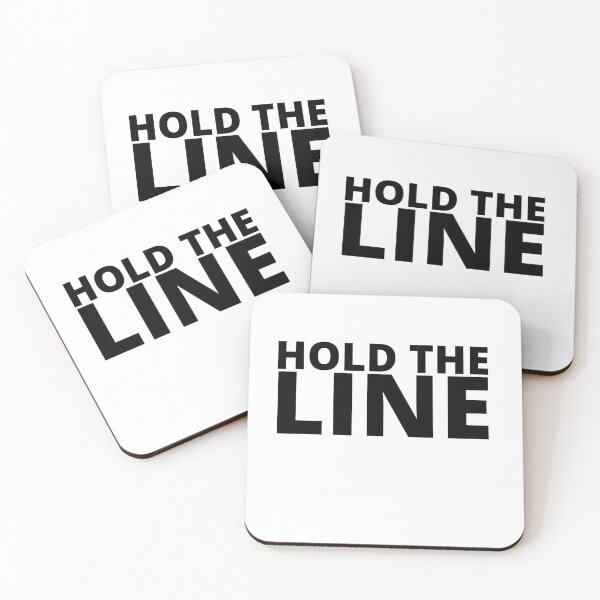 Item preview, HOLD THE LINE designed and sold by SquaredApple.