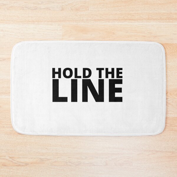 Item preview, HOLD THE LINE designed and sold by SquaredApple.