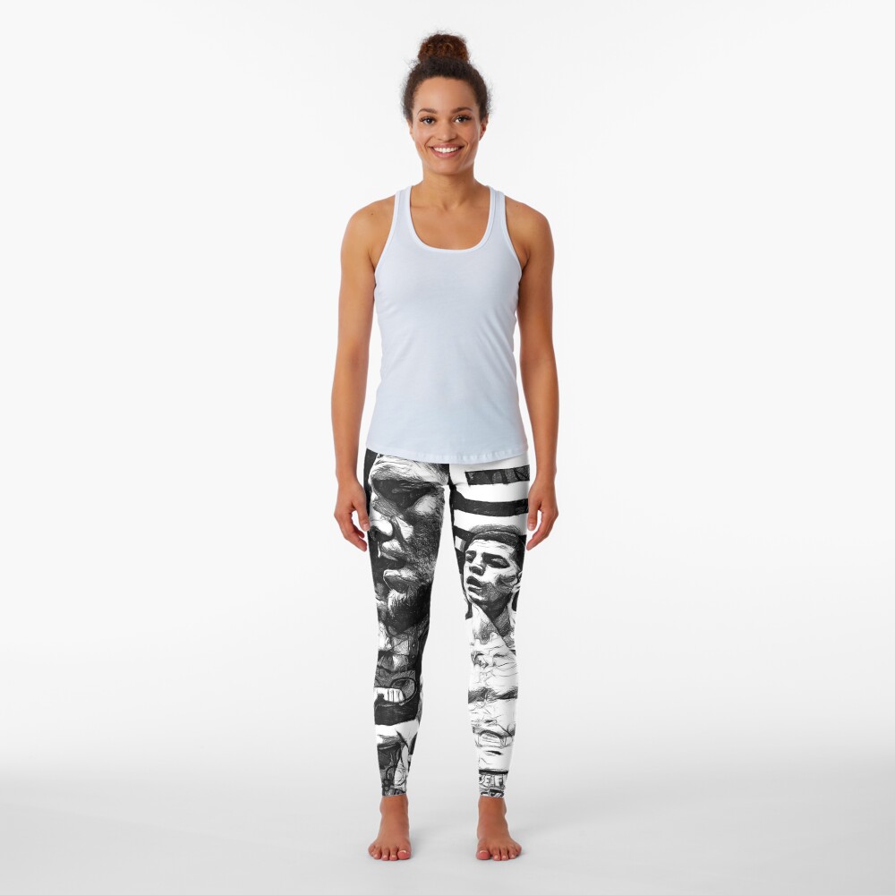 Item preview, Leggings designed and sold by SavageRootsMMA.