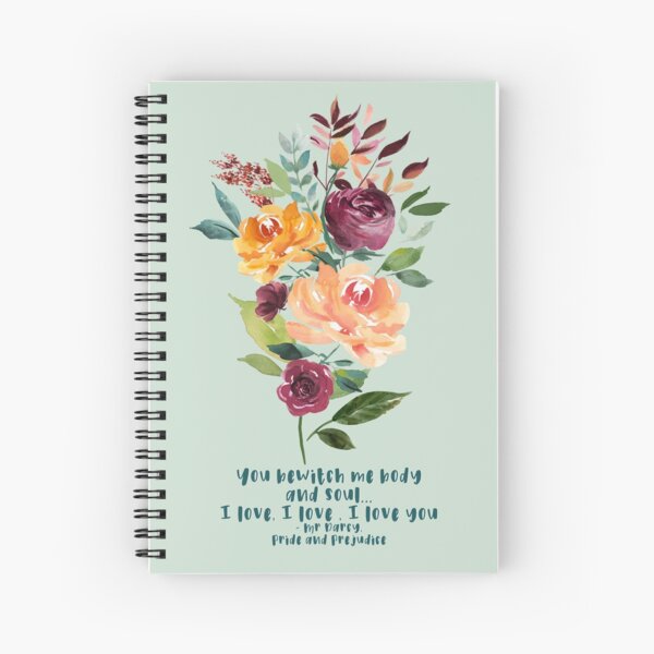You bewitch me - Jane Austen Spiral Notebook