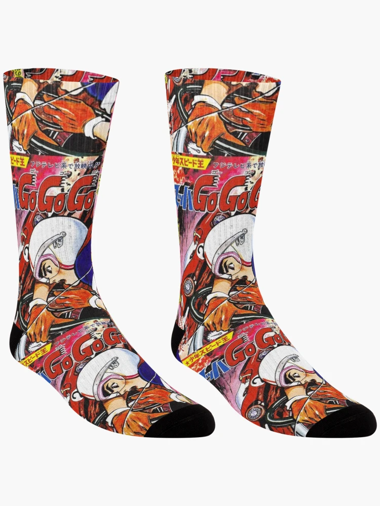 Thumbnail 3 of 5, Socks, Mach Go Go Go Speed Racer designed and sold by PopFanShop!.