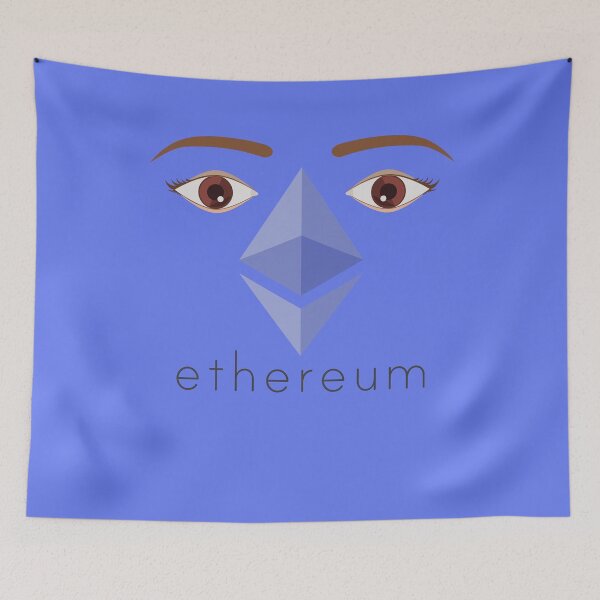 Item preview, Ethereum Face ETH Astronaut To The Moon Funny Crypto HODL designed and sold by trendo.