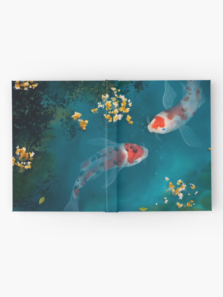 Alternate view of Koi Carps Hardcover Journal
