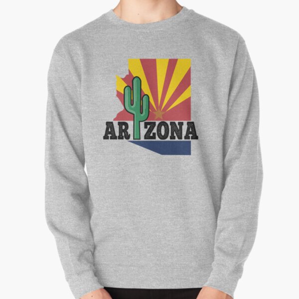 Arizona Vintage Flag Pullover Sweatshirt